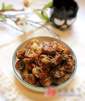 豆角干焖猪软骨