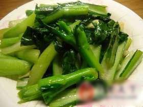 清炒油菜苔
