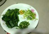 豆角干炒腊肠的做法 步骤1