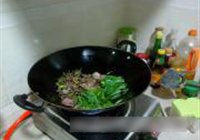 豆角干炒腊肠的做法 步骤7