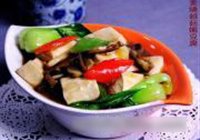素烧杂菇嫩豆腐的做法 步骤9