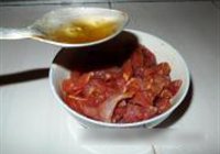 青椒牛柳的做法 步骤7