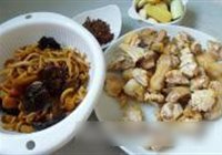 仔鸡烧三宝的做法 步骤1