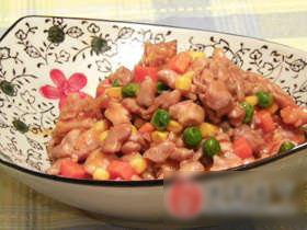 茄汁蔬菜鸡丁