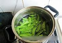荷兰豆炒魔芋的做法 步骤2