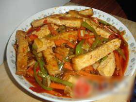 鱼香豆腐条