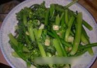 芥蓝炒牛肉的做法 步骤5
