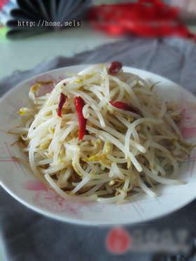 酸辣绿豆芽