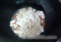 蛋浇虾仁豆腐的做法 步骤5