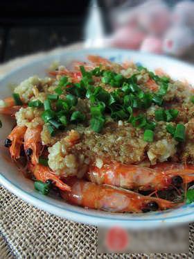 蒜蓉粉丝蒸虾