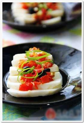 豆豉剁椒蒸芋头