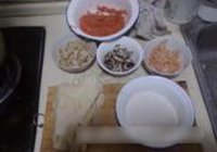 炸菜卷的做法 步骤1