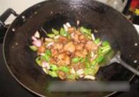榨菜辣椒炒肉的做法 步骤7
