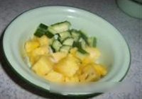 菠萝咕噜豆腐的做法 步骤2