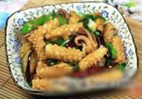姜葱爆鲜鱿的做法 步骤9