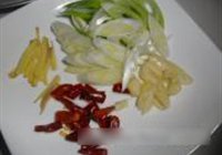 葱香蛤蜊肉的做法 步骤3