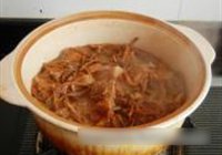 豇豆干香肠飞鸭煲的做法 步骤14