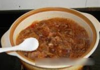 豇豆干香肠飞鸭煲的做法 步骤13