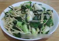 大蒜炒百叶的做法 步骤7