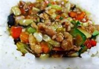 情人节盖浇饭的做法 步骤7