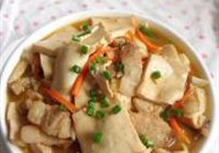 肉烩豆腐片的做法 步骤11