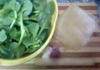 小青菜炒皮卷的做法 步骤1