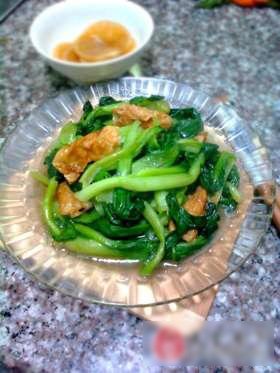小青菜炒皮卷