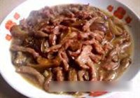 肉丝扒茄子的做法 步骤9
