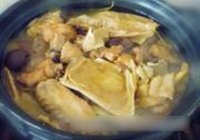 笋茸砂锅三黄鸡的做法 步骤12