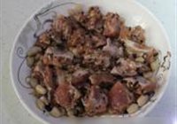 花生豆豉蒸排骨的做法 步骤4