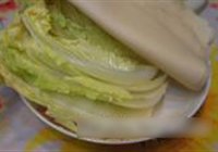 娃娃菜百叶肉丝的做法 步骤1