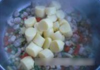 五彩海鲜日本豆腐的做法 步骤8