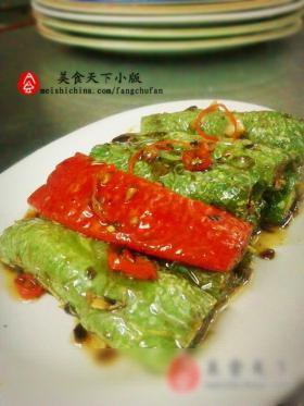 豆豉虎皮尖椒