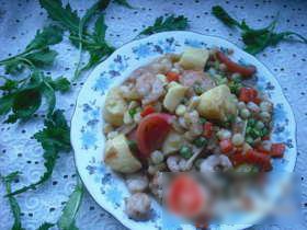 五彩海鲜日本豆腐