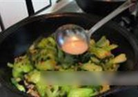 炒油菜海米的做法 步骤13
