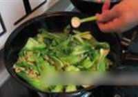 炒油菜海米的做法 步骤12