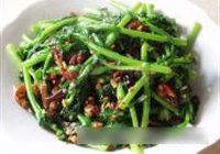 炝炒白油菜尖的做法 步骤7