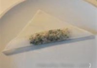 荠菜春卷的做法 步骤4