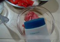 香菇肉片烧白菜的做法 步骤1