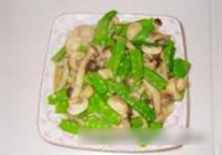 菌菇荷兰豆的做法 步骤5