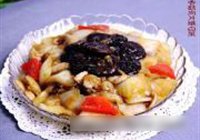 香菇肉片烧白菜的做法 步骤11