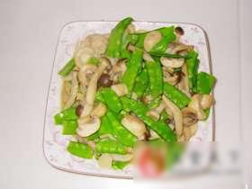 菌菇荷兰豆