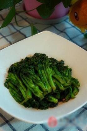炝炒白油菜