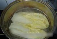 白菜银丝卷的做法 步骤2