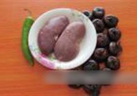 荸荠炒腰花的做法 步骤1