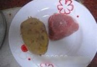 肉泥土豆圆的做法 步骤1