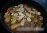 香辣肉末烧豆腐的做法 步骤9