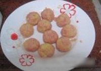 肉泥土豆圆的做法 步骤6