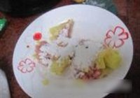 肉泥土豆圆的做法 步骤4