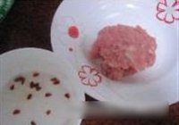 肉泥土豆圆的做法 步骤3